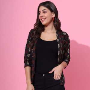 Women Printed Shrug