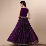 Semi-Stitched Lehenga & Unstitched Blouse With Dupatta